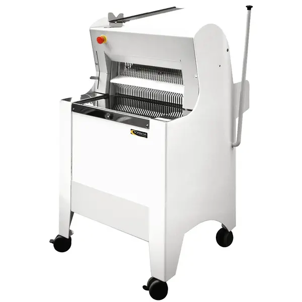 Broodsnijmachine | BYZANCE | Brood 440x330mm/Ø330mm | Snijdikte 9/11/13mm | Semi-Automatisch | 0.55kW (230V) | 615x716x735/1205(h)mm