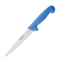 Hygiplas Fileermes | RVS | Blauw (Vis) | Lengte 300mm