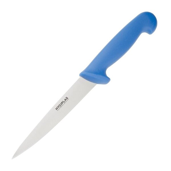 Fileermes | RVS | Blauw (Vis) | Lengte 300mm