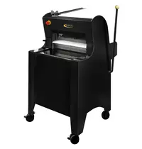 SOFINOR Broodsnijmachine | BYZANCE | Brood 440x330mm/Ø330mm | Snijdikte 9/11/13mm | Semi-Automatisch | 0.55kW (400V) | 615x716x735/1205(h)mm
