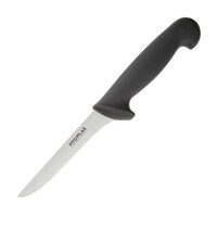 Hygiplas Uitbeenmes | RVS | Zwart | Lengte 265mm