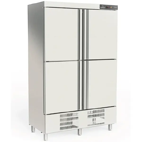 Vrieskast | S-LINE | 1201L | RVS | -15°C/-20°C | Geforceerd | Temperatuur-/Deuralarm | 1350x735x2160(h)mm