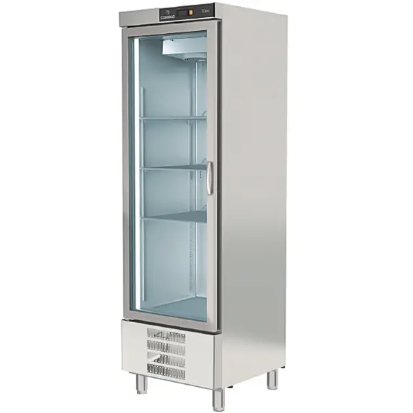 Koelkast | S-LINE | 505L | RVS | -2°C/+8°C | Geforceerd | Temperatuur-/Deuralarm | 660x735x2160(h)mm