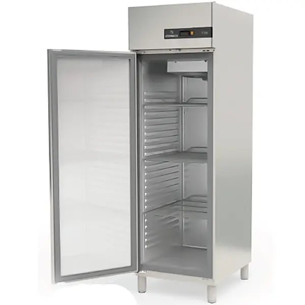 Koelkast | S-LINE | 645L (2/1 GN) | RVS | -2°C/+8°C | Geforceerd | Temperatuur-/Deuralarm | 660x850x2130/2195(h)mm