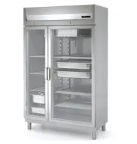 Coreco Vrieskast | 964L (1/1 + 2/1 GN) | RVS | -15°C/-20°C | Geforceerd | Draaideuren | Temperatuur-/Deuralarm | 1250x700x2040(h)mm