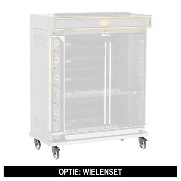 Kippengrill | Elektrisch | 4 Spitten | 24 Kippen | 13.2kW (400V) | 1340x620x1080(h)mm