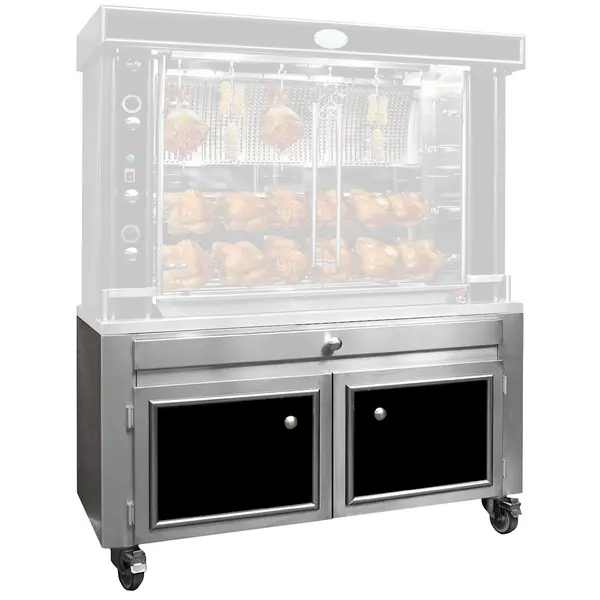 Onderstel | SÉDUCTION LARGE | RVS | Wielen (Geremd) | 1463x665x900(h)mm