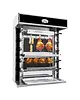 INOTECH by SOFINOR Kippengrill | SÉDUCTION NARROW | Gas | 3 Spitten (2x Horizontaal + 1x Verticaal) | 14 Kippen | 11kW | Elektrische Ontsteking (230V) | 1125x745x1020(h)mm 