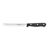 Wüsthof Dreizack Tomatenmes | GOURMET | RVS | Zwart | Lengte 254mm