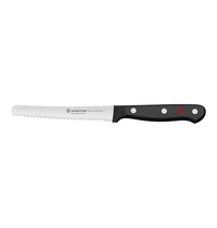 Wüsthof Dreizack Tomatenmes | GOURMET | RVS | Zwart | Lengte 234mm
