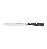 Wüsthof Dreizack Tomatenmes | CLASSIC | RVS | Zwart | Lengte 250mm