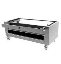 INOTECH by SOFINOR Onderstel | SÉDUCTION NARROW | RVS | Ontspittingstray | Wielen (Geremd) | 1123x735x900(h)mm