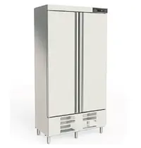 Coreco Vrieskast | S-LINE | 964L | RVS | -15°C/-20°C | Geforceerd | Temperatuur-/Deuralarm | 1250x700x2040(h)mm