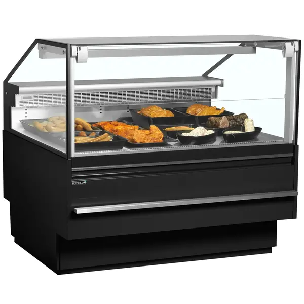 Koeltoonbank | SERIE SOC | 0°C/+4°C | Geforceerd | Gekoelde Reserve | Liftruit | Koppelbaar | 1298x1120x1190(h)mm