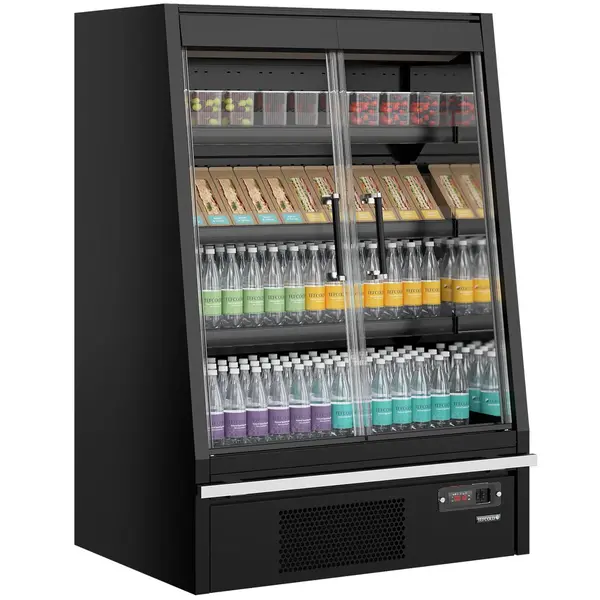 Wandkoeling | GALAXY+ | Zwart | -1°C/+5°C | Geforceerd | Draaideuren | Koppelbaar | Optionele Eilandopstelling | 1060x740x1500(h)mm