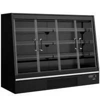 Tefcold Wandkoeling | GALAXY+ | Zwart | -1°C/+5°C | Geforceerd | Draaideuren | Koppelbaar | Optionele Eilandopstelling | 1955x740x1500(h)mm 