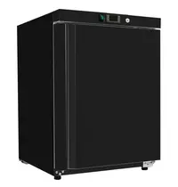 Gastro-Inox Koelkast | 200L | Zwart | 0°C/+10°C | Statisch | Wielen | 595x650x870(h)mm 