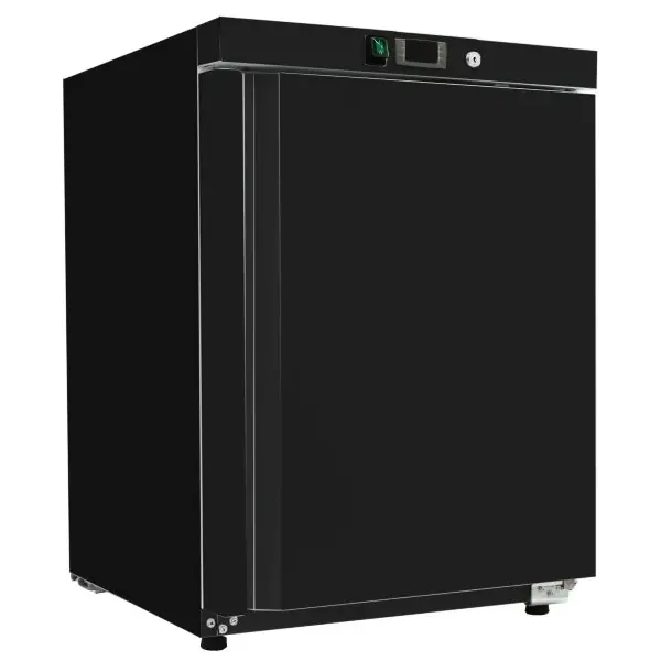 Koelkast | 200L | Zwart | 0°C/+10°C | Statisch | Wielen | 595x650x870(h)mm