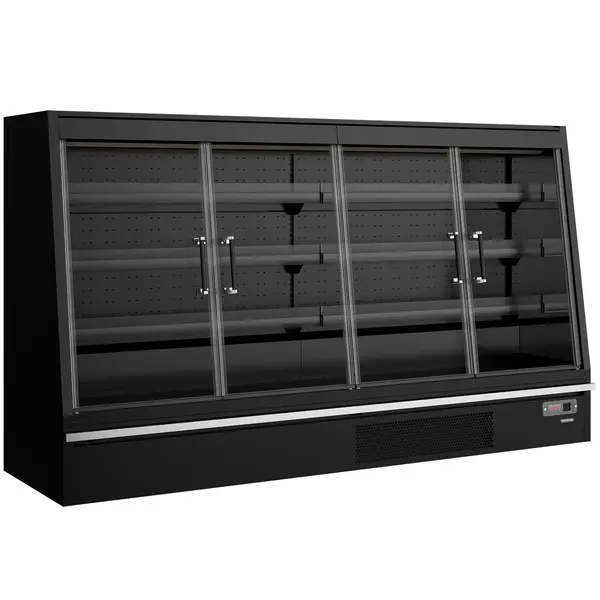 Wandkoeling | GALAXY+ | Zwart | -1°C/+5°C | Geforceerd | Draaideuren | Koppelbaar | Optionele Eilandopstelling | 2580x740x1500(h)mm