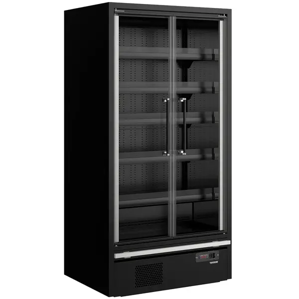 Wandkoeling | GALAXY+ | Zwart | -1°C/+5°C | Geforceerd | Draaideuren | Koppelbaar | Optionele Eilandopstelling | 1018x880x2040(h)mm