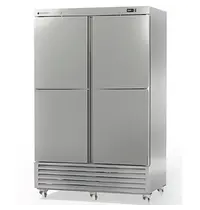 Coreco Koelkast | US RANGE | 1404L (2/1 GN) | RVS | -2°C/+8°C | Geforceerd | Temperatuur-/Deuralarm | Wielen (Geremd) | 1350x845x2145(h)mm 