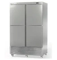 Coreco Vrieskast | US RANGE | 1404L (2/1 GN) | RVS | -15°C/-20°C | Geforceerd | Temperatuur-/Deuralarm | Wielen (Geremd) | 1350x845x2145(h)mm 