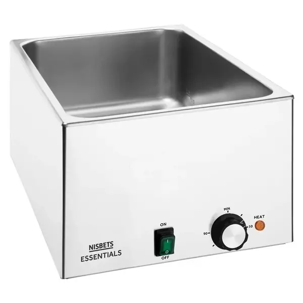Bain-Marie | Elektrisch | 1/1 GN | 30°C/90°C | 1.2kW (230V) | 432x645x327(h)mm