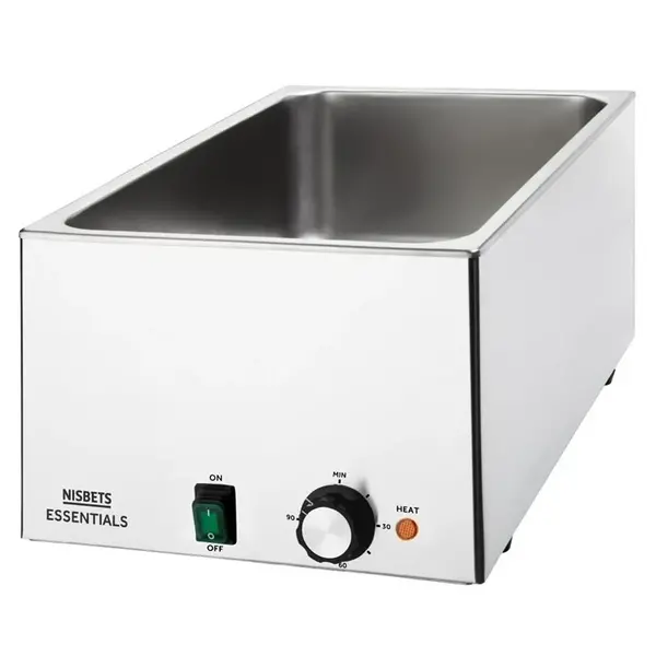 Bain-Marie | Elektrisch | 1/1 GN | 30°C/90°C | 1.2kW (230V) | 432x645x327(h)mm