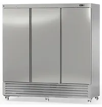 Coreco Vrieskast | US RANGE | 2197L (2/1 GN) | RVS | -15°C/-20°C | Geforceerd | Temperatuur-/Deuralarm | Wielen (Geremd) | 2035x845x2145(h)mm