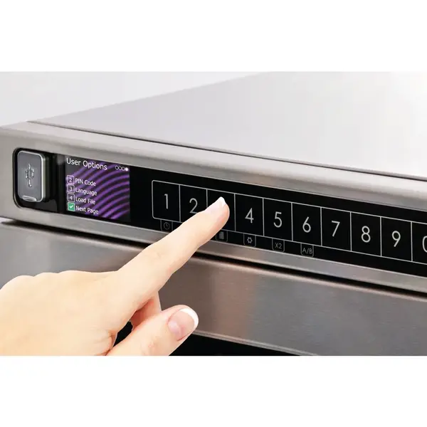 Magnetron | DEC-SERIES | RVS | 17L | 1400W | Touchbediening | Programmering (USB) | 230V | 419x574x343(h)mm