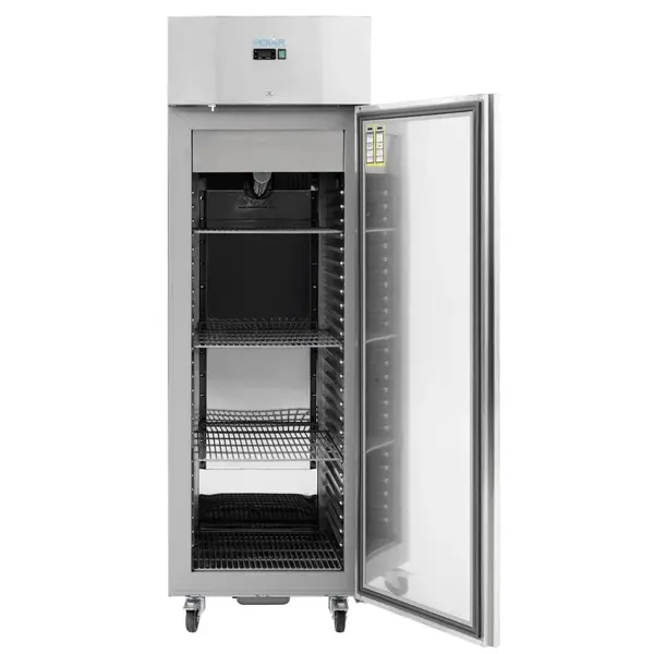 Koelkast | U-SERIE | Energiezuinig | 700L (2/1 GN) | RVS | -2°C/+8°C | Geforceerd | Wielen (Geremd) | 702x848x2150(h)mm