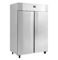 Polar Vrieskast | U-SERIE | 1400L (2/1 GN) | RVS | -10°C/-22°C | Geforceerd | Wielen (Geremd) | 1400x810x2150(h)mm 