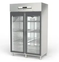 Coreco Bakkerij Koelkast | 1404L (EN600x400) | RVS | -2°C/+8°C | Geforceerd | Draaideuren | Temperatuur-/Deuralarm | 1370x860x2110/2175(h)mm