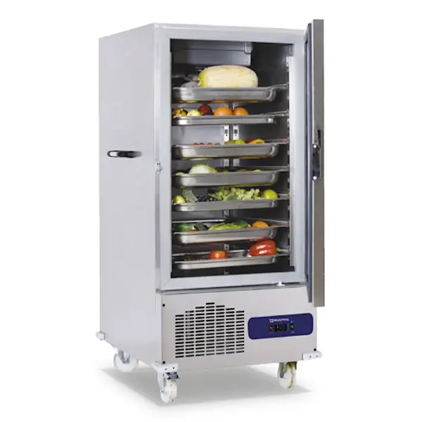 Koelwagen | 12x 2/1 GN | -2°C/+8°C | Wielen (Geremd) | 710x840x1640(h)mm