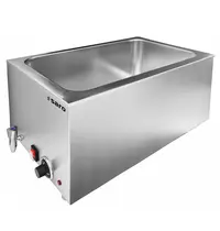 Saro Bain-Marie | Elektrisch | 1/1 GN | 0°C/93°C | 1.2kW (230V) | Aftapkraan | 338x600x243(h)mm