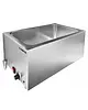 Saro Bain-Marie | Elektrisch | 1/1 GN | 0°C/93°C | 1.2kW (230V) | Aftapkraan | 338x600x243(h)mm 