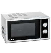 Saro Combimagnetron | RVS | 25L | 1400W | Grillfunctie | 230V | 483x434x281(h)mm