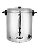 Saro Verwarmde Drankendispenser | HOT DRINK | RVS | 30L | 30°C/110°C | 2.4kW (230V) | Enkelwandig | Ø385x499(h)mm 
