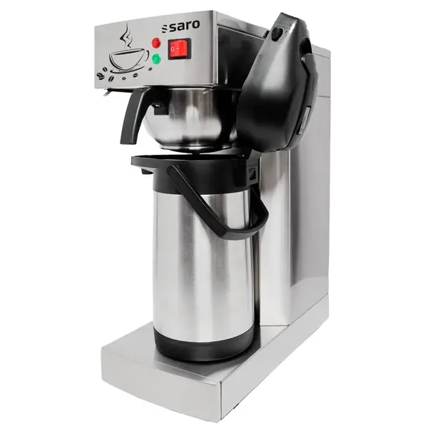 Koffiezetapparaat | THERMO | RVS | Enkel | 2.5L | Warmhoudplaat | 1.9kW (230V) | 203x383x560(h)mm