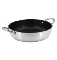 Accademia Mugnano Braadpan | PROFESSIONE CUOCO 501 | Aluminium (Antiaanbaklaag) | 5.6L | Div. Warmtebronnen | Ø320x82(h)mm