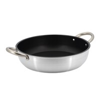 Accademia Mugnano Braadpan | PROFESSIONE CUOCO 501 | Aluminium (Antiaanbaklaag) | 10.8L | Div. Warmtebronnen | Ø360x118(h)mm