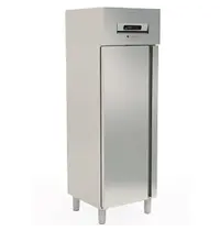 Coreco Koelkast | 337L | RVS | -2°C/+8°C | Geforceerd | Temperatuur-/Deuralarm | 600x650x1900(h)mm
