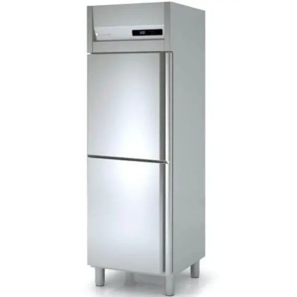 Koelkast | 337L | RVS | -2°C/+8°C | Geforceerd | Temperatuur-/Deuralarm | 600x650x1900(h)mm