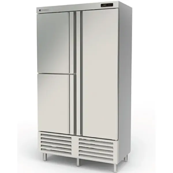 Koelkast | 964L | RVS | -2°C/+8°C | Geforceerd | Temperatuur-/Deuralarm | 1250x700x2040(h)mm