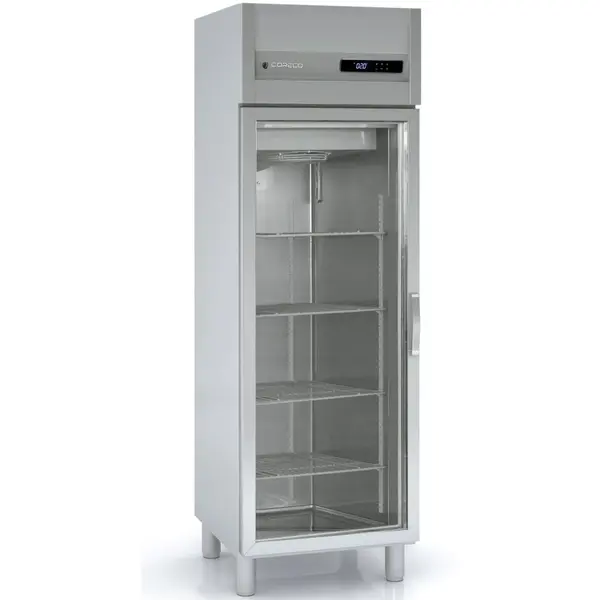 Koelkast | 337L | RVS | -2°C/+8°C | Geforceerd | Temperatuur-/Deuralarm | 600x650x1900(h)mm