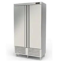 Coreco Vrieskast | 964L | RVS | -15°C/-20°C | Geforceerd | Temperatuur-/Deuralarm | 1250x700x2040(h)mm