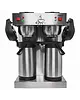 Saro Koffiezetapparaat | THERMO ECO | RVS | Dubbel | 2x 2.5L | Warmhoudplaten | 3.8kW (230V) | 406x383x560(h)mm 