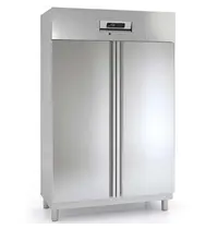Coreco Vrieskast | 964L | RVS | -15°C/-20°C | Geforceerd | Temperatuur-/Deuralarm | 1250x700x2040(h)mm