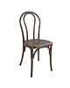 Bolero Stoelen | SOHO BENTWOOD | Hars | Houtlook | In-/Outdoor | Stapelbaar | 4 Stuks | 410x435x915(h)mm 
