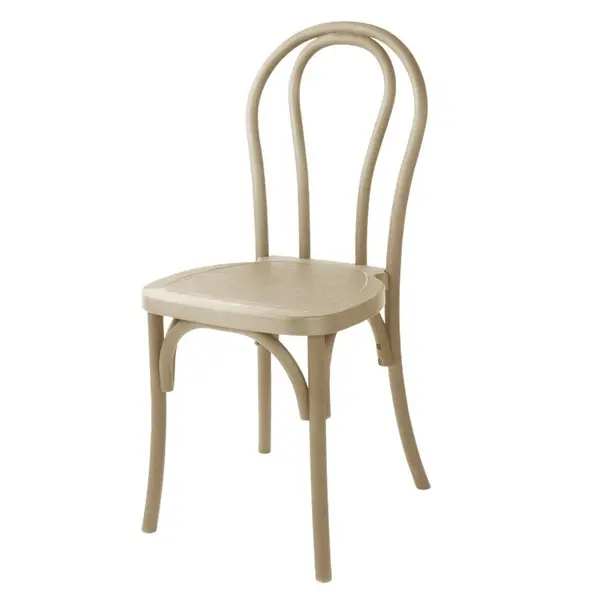 Stoelen | SOHO BENTWOOD | Hars | Naturel | In-/Outdoor | Stapelbaar | 4 Stuks | 410x435x915(h)mm